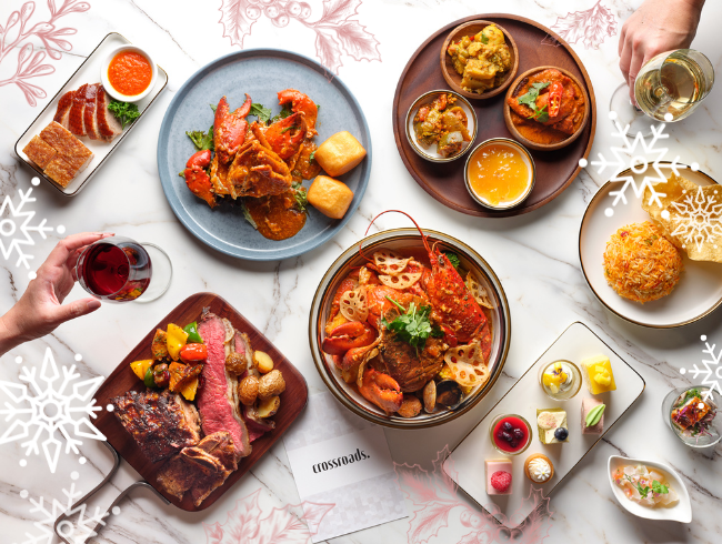 A Jolly Festive Feast at Crossroads Buffet