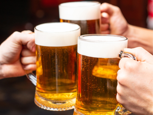 Longest Happy Hour at Crossroads Cafe