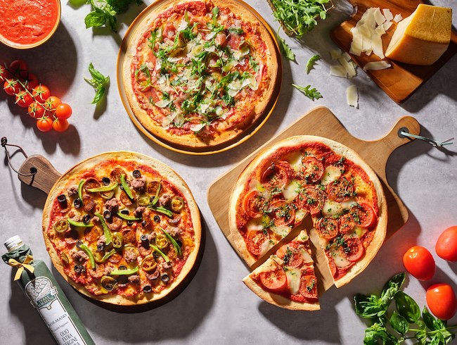 All-New Sourdough Pizzas and Sharing Plates