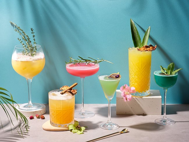 Tropical Summer Cocktails